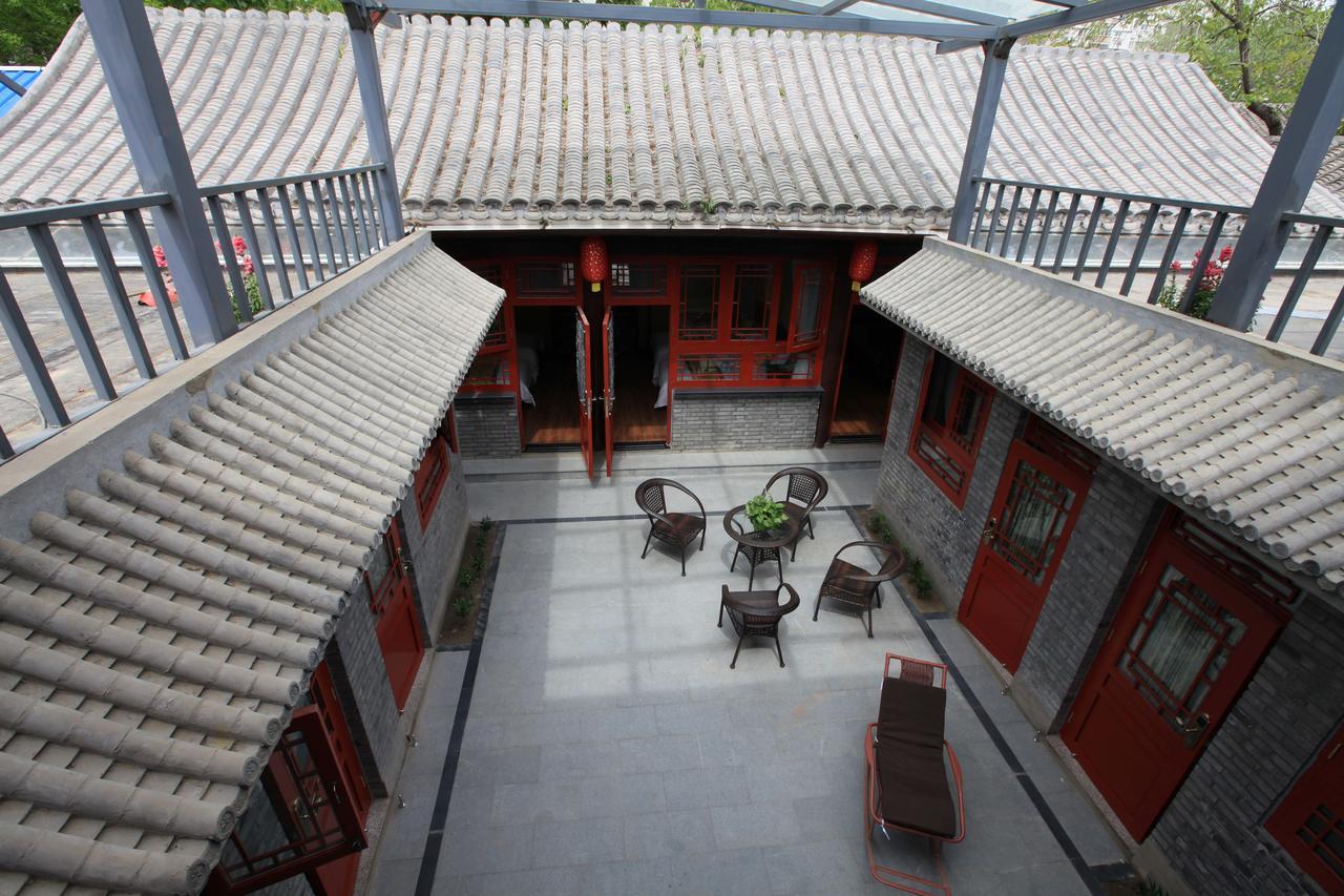 Zhantan Courtyard Hotel Peking Exterior foto