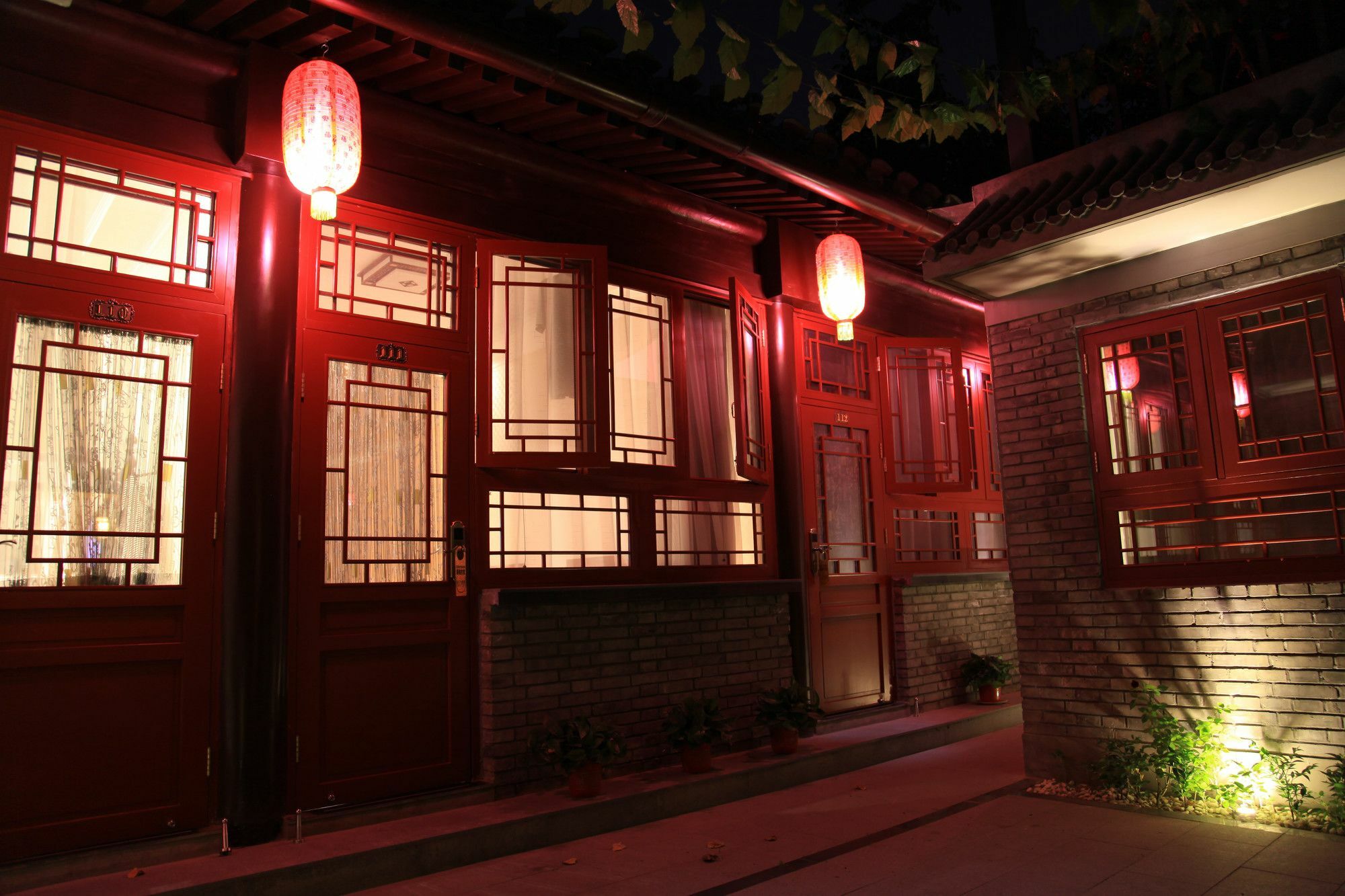 Zhantan Courtyard Hotel Peking Exterior foto